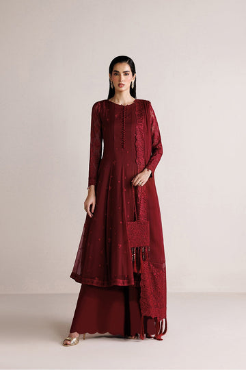 FARASHA | CHIFFON ESSENTIALS ’26 | MERLOT SATIN