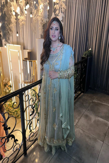 HAFSAH|SANA - ORGANZA ENSEMBLE - AVAILABLE IN ALL COLORS