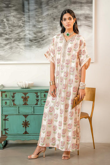 MAHGUL | KAFTAN | MUGHAL FLOWER