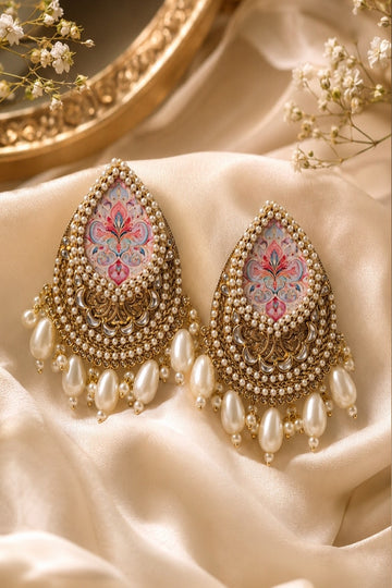 HS | EARRINGS | TRENDY MUGHAL EARRINGS | DESIGN 02