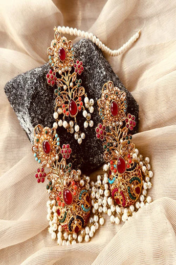KOH-E-GEM | JEWELLERY | NAURANG NOOR - COLLAR SET