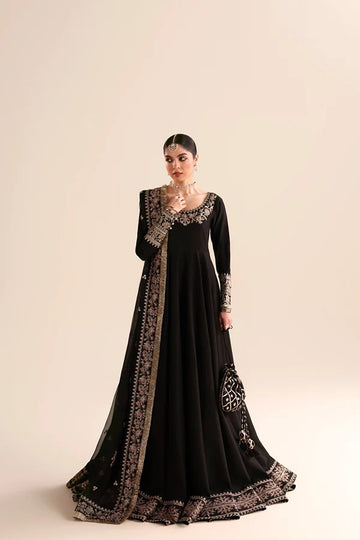 ZAIB | WEDDING EDIT 2026 | BLACK PISHWAS LUXURY WEDDING EDIT 2026 (NPA3-26453)