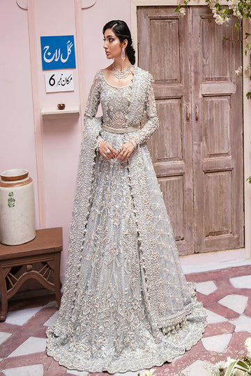 GULAAL | MEHERNAAZ BRIDAL COUTURE COLLECTION 2021 | NUR B-09 (WITHOUT VEIL)