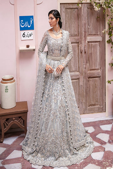 GULAAL | MEHERNAAZ BRIDAL COUTURE COLLECTION 2021 | NUR B-09 (WITHOUT VEIL)