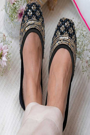 DAZZLE | KHUSSA SHOES | NASHIMAN (BLUE)