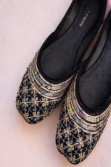 DAZZLE | KHUSSA SHOES | NASHIMAN (BLUE)