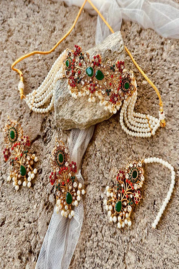 KOH-E-GEM | JEWELLERY | NAURATAN IMPERIAL CHOKER