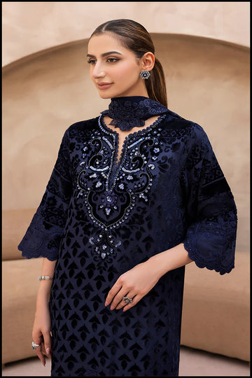 SUMAIRA AURANGZEB | THE VELVET CHAPTER | NAVY SERENADE