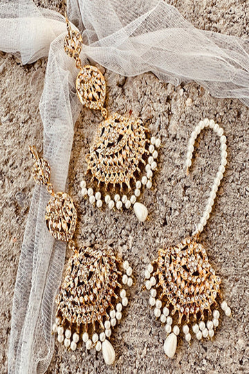 KOH-E-GEM | JEWELLERY | NIZAMI MEHRAAB BRIDAL SET