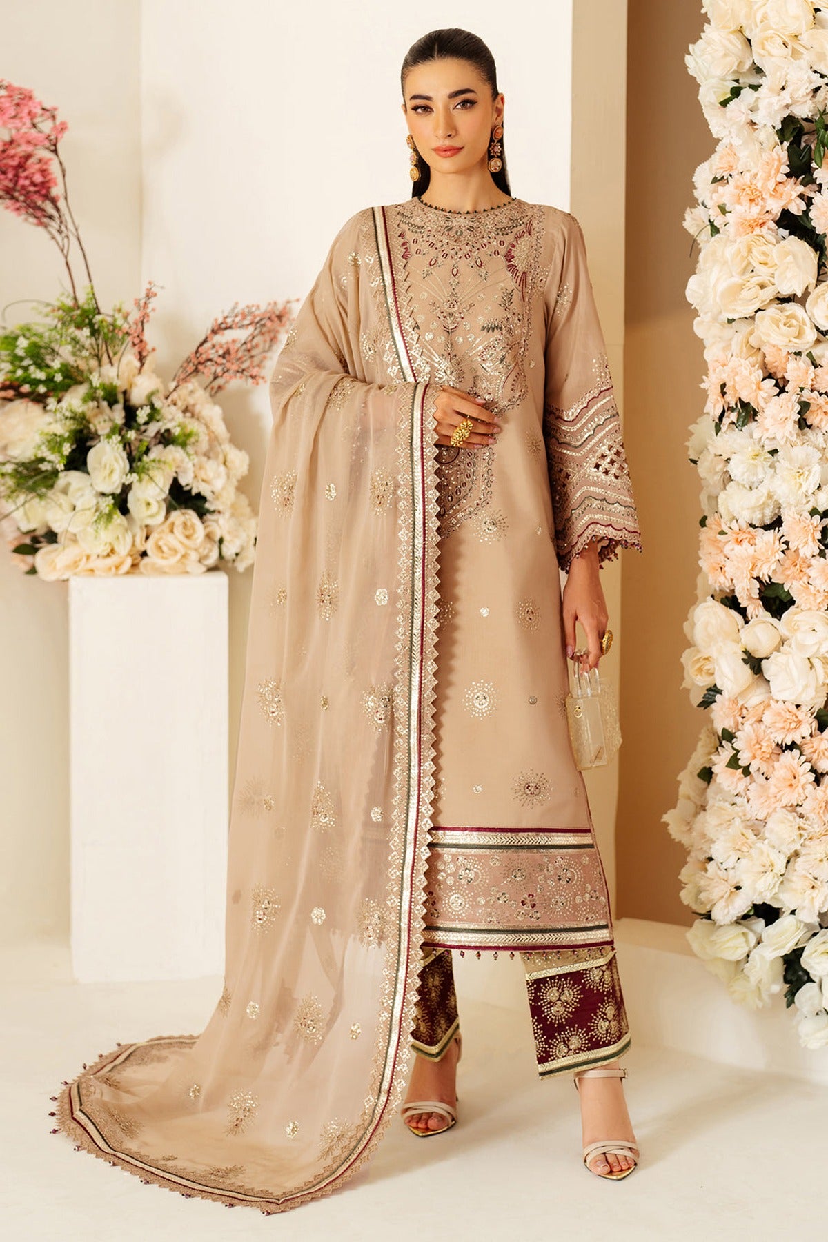 ALIZEH | LUXE - LUXURY RAW SILK | AF-RS-06-OAK