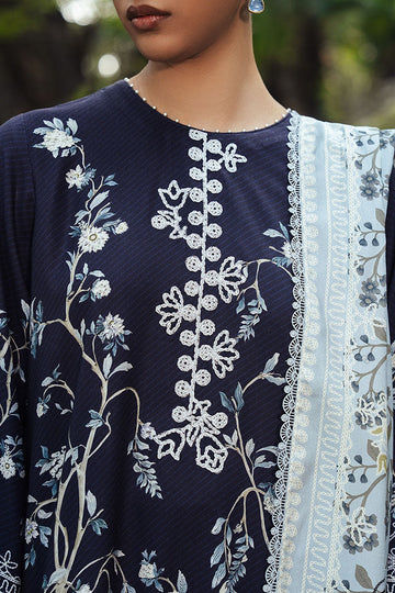 CROSS STITCH | KHADDAR-LINEN-MARINA'25 | OCEAN BREEZE