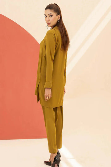 BE YOURSELF | PRET | OLIVE GEORGETTE CO-ORD