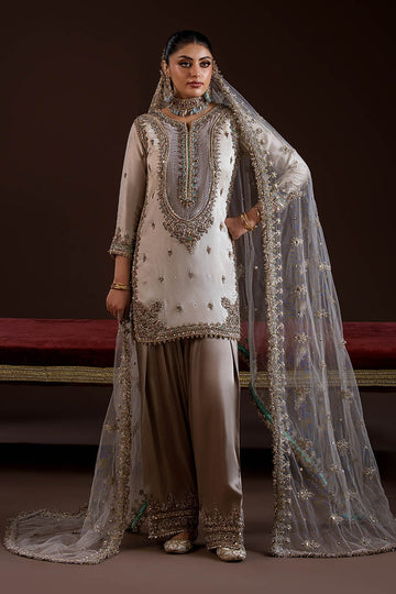 KHUDA BAKSH | LUXURY PRET | P-277 | SHORT SHIRT