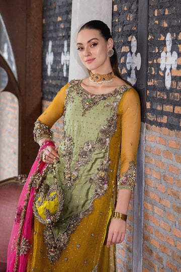 KHUDA BAKSH | LUXURY PRET | P-279 | MUSTARD YELLOW