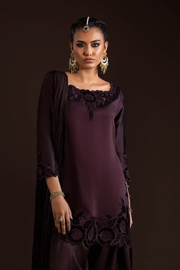 KHUDA BAKSH | LUXURY PRET | P-284 | CHOCOLATE