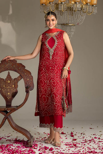 KHUDA BAKSH | LUXURY PRET | P-285 | LONG SHIRT WITH TROUSERS