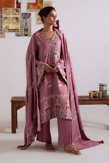 CROSS STITCH | KHADDAR-LINEN-MARINA'25 | PETAL DUST