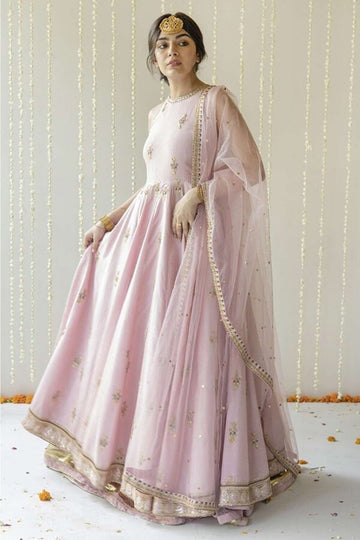 DYOT | ZARI FORMAL | PINK ANARKALI | 2PC