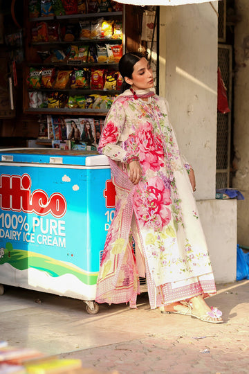 ZAHA | FESTIVE LAWN'26 - WILDFLOWER | PINK MINK FROLIC (ZF26-05)