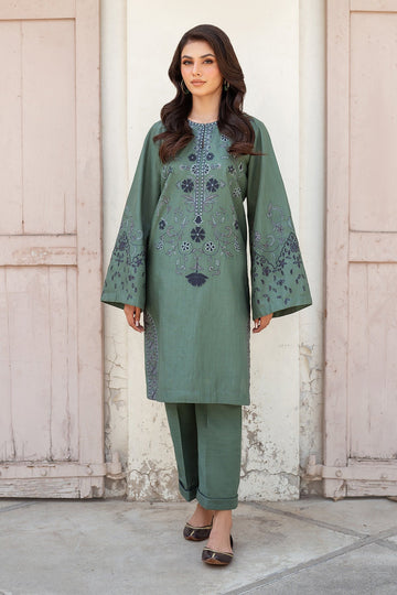 BAROQUE | PRET | EMBROIDERED KHADDAR PR-1036