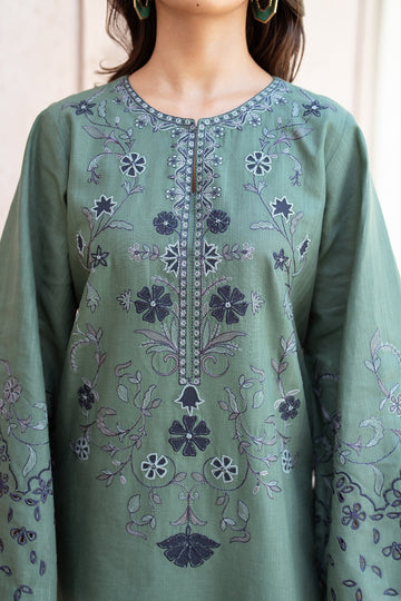 BAROQUE | PRET | EMBROIDERED KHADDAR PR-1036