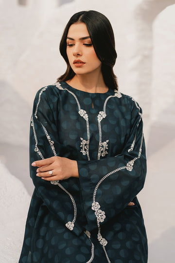 BAROQUE | PRET | EMBROIDERED LAWN PR-1068