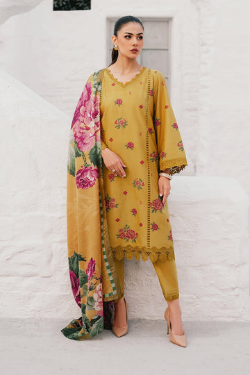 BAROQUE | PRET | EMBROIDERED LAWN PR-1088