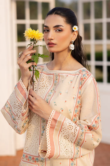 BAROQUE | PRET | EMBROIDERED PRINTED LAWN PR-1109