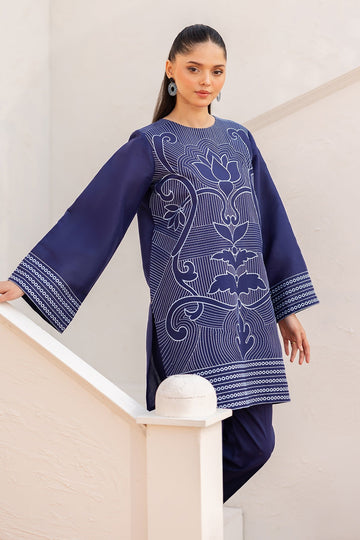 BAROQUE | PRET | EMBROIDERED JACQUARD LAWN PR-1110