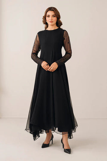 BAROQUE | PRET | EMBROIDERED CHIFFON FROCK PR-1122