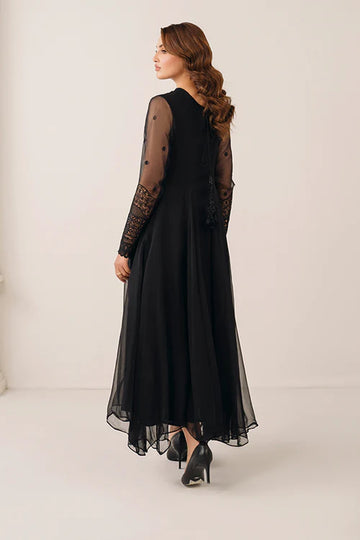 BAROQUE | PRET | EMBROIDERED CHIFFON FROCK PR-1122