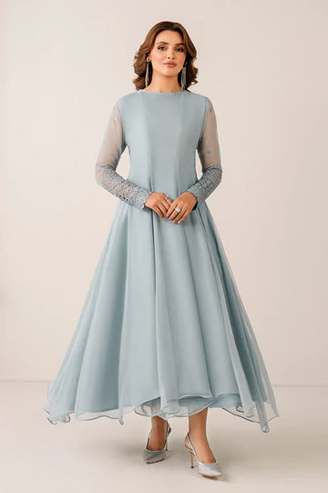 BAROQUE | PRET | EMBROIDERED CHIFFON FROCK PR-1123