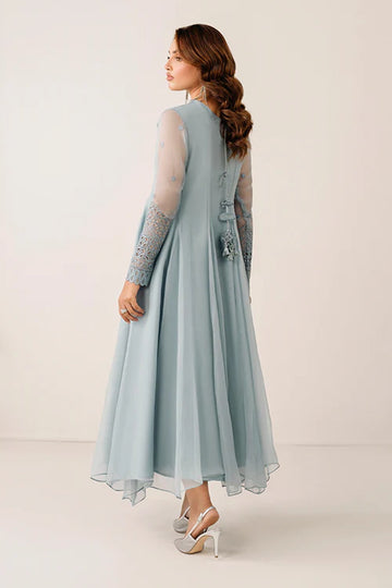 BAROQUE | PRET | EMBROIDERED CHIFFON FROCK PR-1123