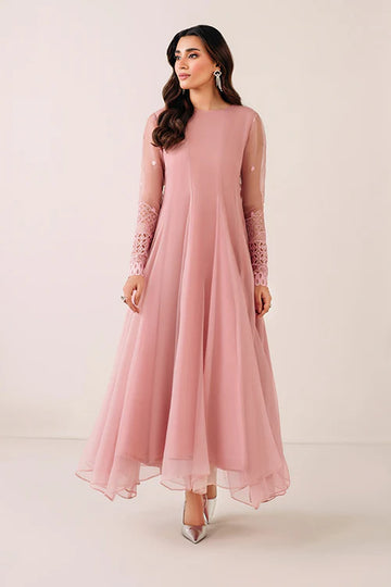 BAROQUE | PRET | EMBROIDERED CHIFFON FROCK PR-1124