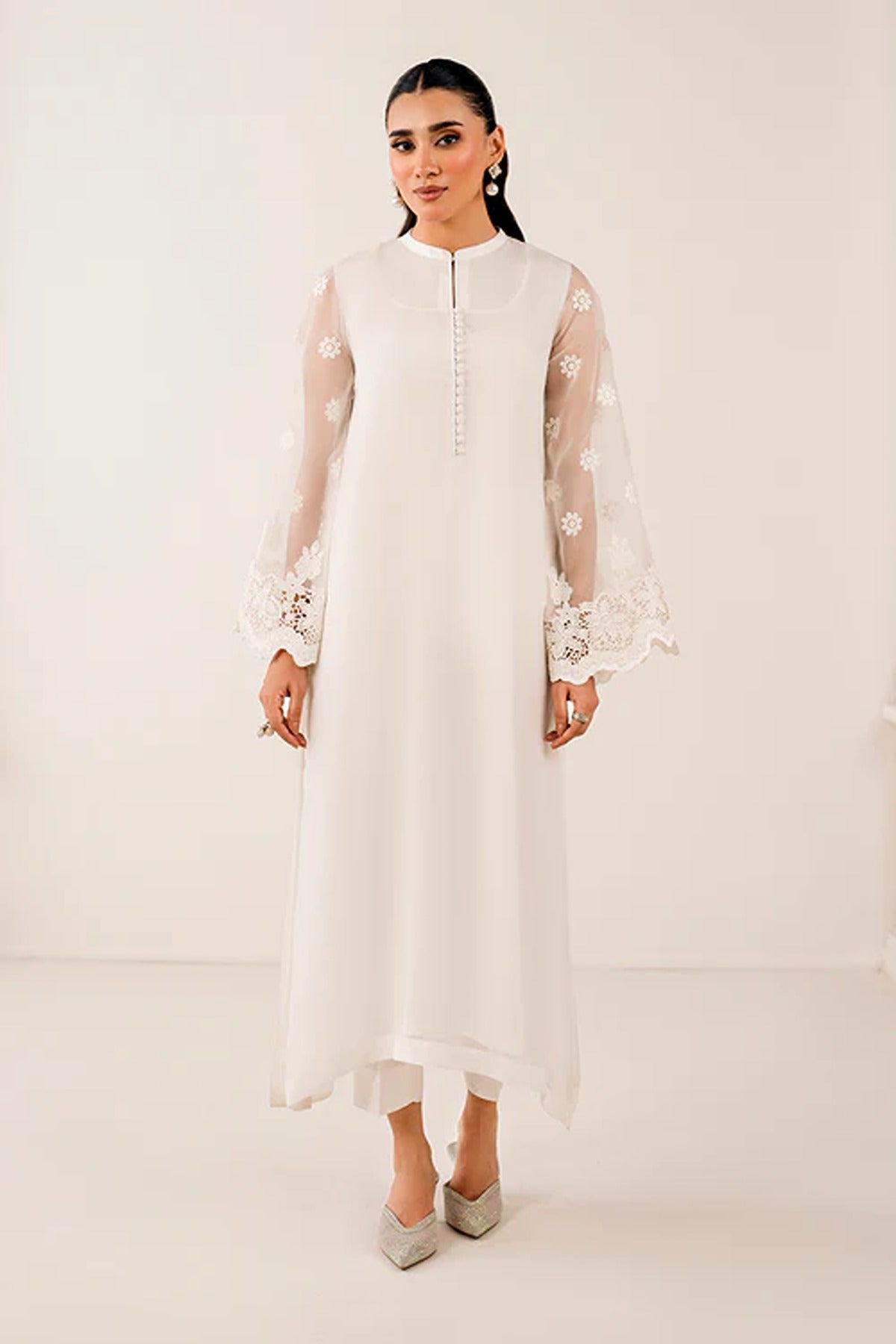 BAROQUE | PRET | EMBROIDERED CHIFFON PR-1130 | 2PC