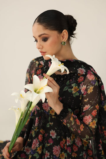 BAROQUE | PRET | EMBROIDERED CHIFFON PR-1158