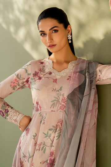 BAROQUE | PRET | EMBROIDERED PRINTED LAWN PR-1162
