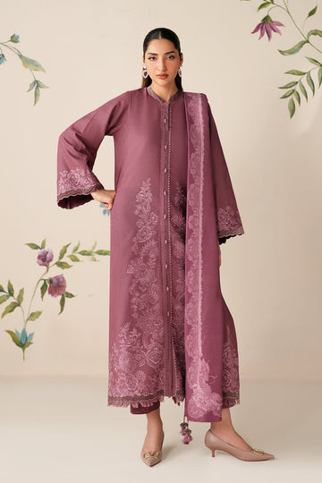 BAROQUE | PRET | EMBROIDERED KHADDAR PR-1189
