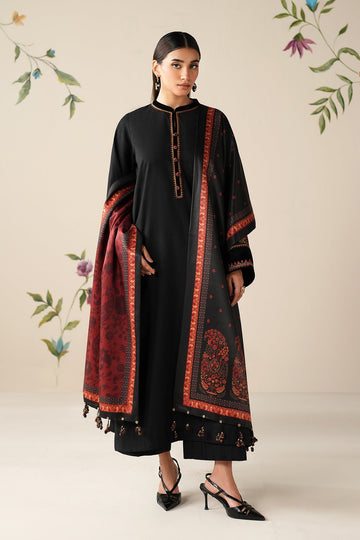BAROQUE | PRET | EMBROIDERED KHADDAR PR-1195