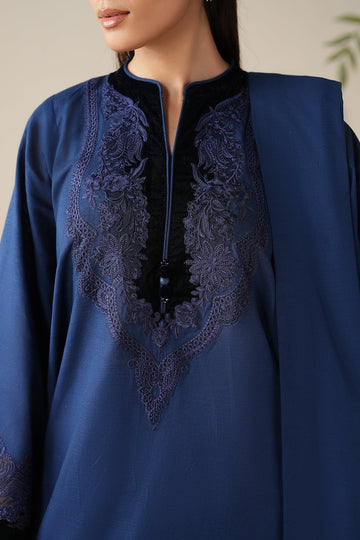BAROQUE | PRET | EMBROIDERED KHADDAR PR-1197