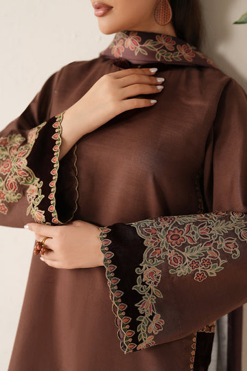 BAROQUE | PRET | EMBROIDERED KHADDAR PR-1198