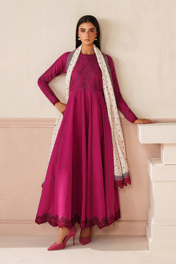 BAROQUE | PRET | EMBROIDERED KHADDAR PR-1235