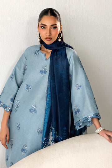 BAROQUE | PRET | EMBROIDERED LAWN PR-1255