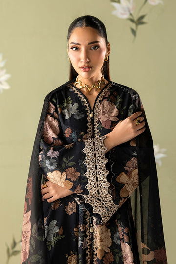 BAROQUE | PRET | EMBROIDERED LAWN PR-1256