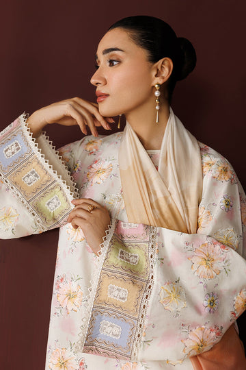 BAROQUE | PRET | EMBROIDERED PRINTED LAWN PR-1260