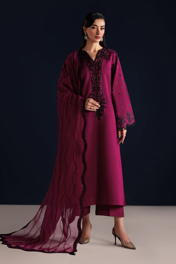 BAROQUE | PRET | EMBROIDERED RAW SILK PR-1321