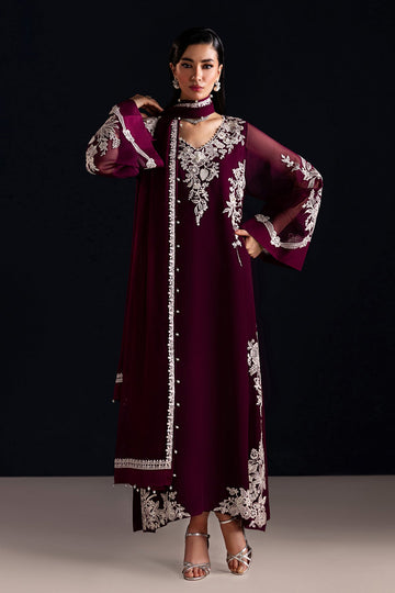 BAROQUE | PRET | EMBROIDERED CHIFFON PR-1322