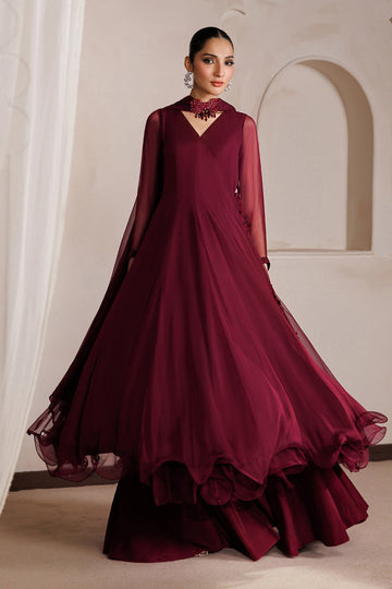 BAROQUE | PRET | PLAIN CHIFFON FROCK PR-1400