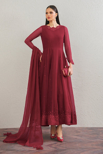 BAROQUE | PRET | EMBROIDERED CHIFFON FROCK PR-901