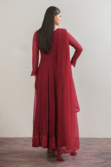 BAROQUE | PRET | EMBROIDERED CHIFFON FROCK PR-901